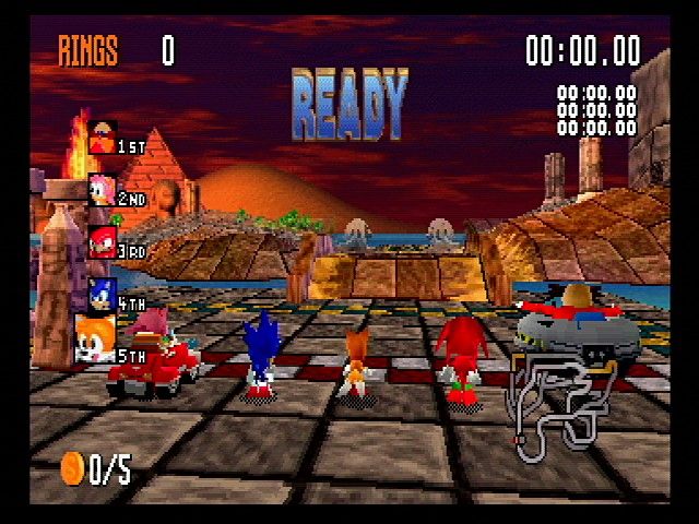 Sonic R screenshot 3 for Sega Saturn